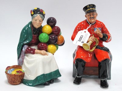 Lot 1253 - Royal Doulton Figure 'Past Glory' HN 2484 and...