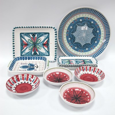 Lot 1182 - A Vintage Elle Norway Pottery Charger, No 501...
