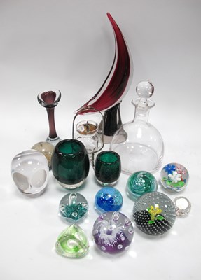 Lot 1211 - Caithness and Other Glass Paperweights,...