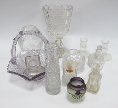Lot 1234 - Early XX Century Cut Glass Celery Vase, squat...