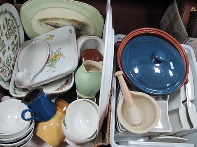Lot 1091 - Rayware, Denby, Portmeirion and other kitchen/...