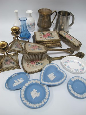 Lot 1202 - Ladies Dressing Table Set, Wedgwood Jasper...