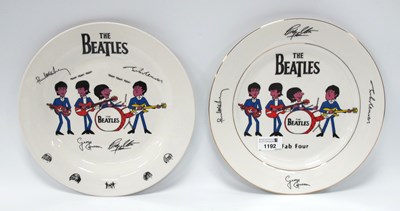 Lot 1192 - Arthur Wood The Beatles Pottery Plate...