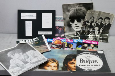 Lot 436 - Beatles Memorabilia, including photographs,...