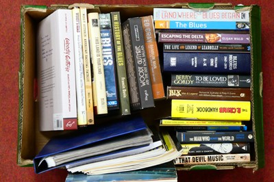 Lot 418 - Bos of Books and Literature on Blues and Soul...