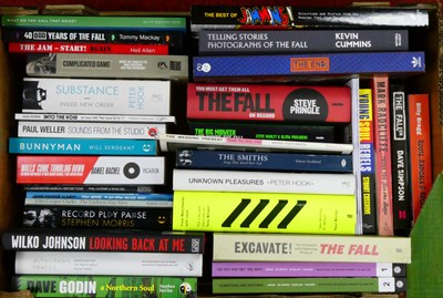 Lot 426 - Box of Books and Literature on New Wave Music,...