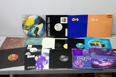 Lot 494 - The Orb 12" singles, seventeen to include...