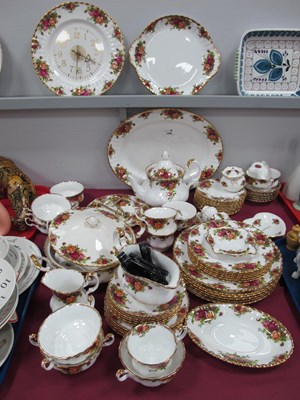 Lot 1186 - Royal Albert 'Old Country Roses' Table China,...