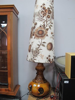 Lot 1153 - Bay of Germany 1970's Fat Lava Table Lamp...