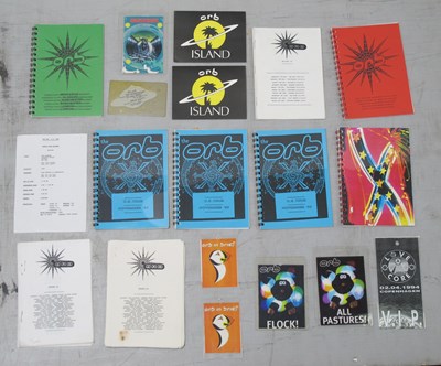 Lot 513 - The Orb - Tour itineraries from 1992 - 93, and...