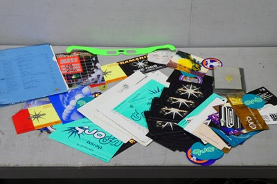 Lot 485 - The Orb Ephemera, tickets, flyers, stickers,...