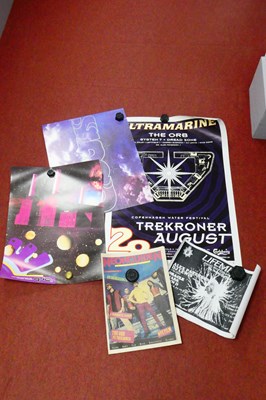 Lot 305 - The Orb Posters, four originals from the 1990's.