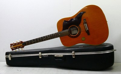 Lot 327 - Eko Ranger 6 Acoustic Guitar, in a hard case.