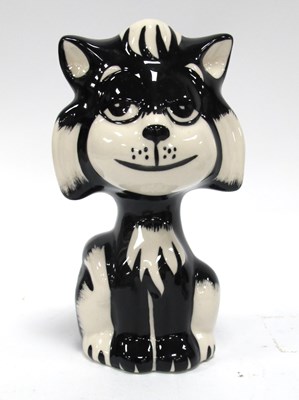 Lot 1280 - Lorna Bailey - Doza the Cat, 12.5cm high.