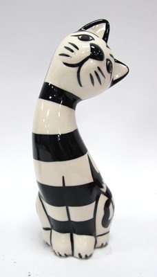 Lot 1278 - Lorna Bailey - Humbug the Cat, 17.5cm high.