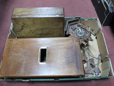 Lot 1090 - A Regula Wooden Carved Cuckoo Clock, with West...
