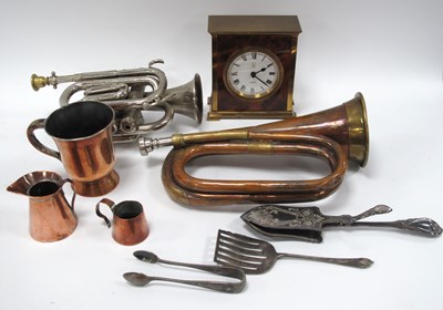 Lot 1370 - Bessons and Co. London Boosey Cornet, brass...