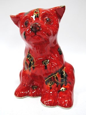 Lot 1279 - Anita Harris Flambe Pottery Model of a Seated...
