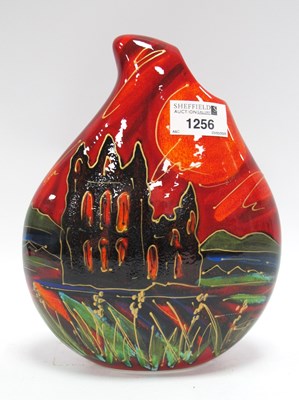 Lot 1256 - Anita Harris 'Whitby Abbey by Sunset' Teardrop...