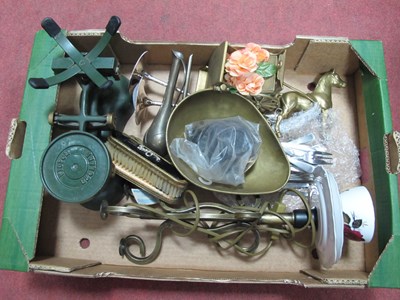 Lot 1057 - Victor England set of green painted cast iron...