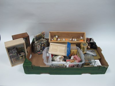 Lot 1021 - Angie Pyatt Miniatures. Dioramas, Big Band,...