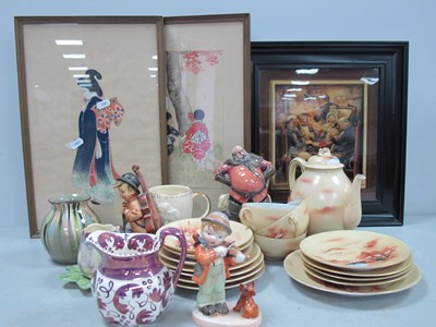 Lot 1063 - Japanese tea set comprising of teapot, teacups,...
