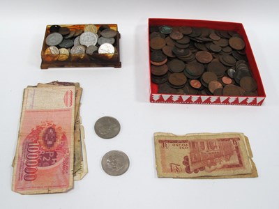 Lot 1323 - Collection Of World Coinage And Banknotes,...