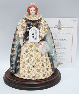 Lot 1222 - Royal Worcester Elizabeth I limited edition...
