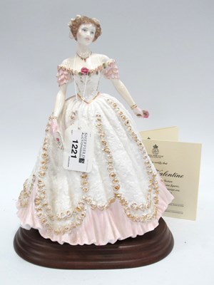 Lot 1221 - Royal Worcester 'Sweetest Valentine' limited...