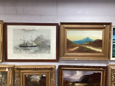 Lot 1466 - Ackermann & Co Print, The View of H. Steam...