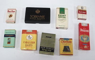 Lot 1384 - Woodbine Export Cigarettes, Old Gold...