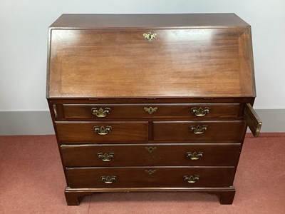 Lot 1604 - An XVIII Century Mahogany Bureau, with fall...