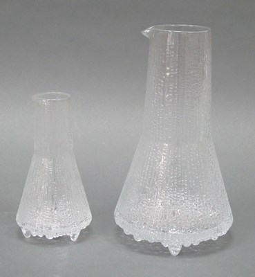Lot 1216 - Tapio Wirkkala Ultima Thurle Glass Carafe,...