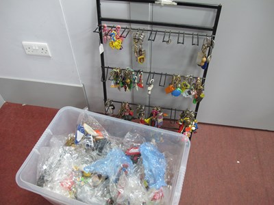 Lot 1126 - Key Rings - Huge quantity of varying subjects,...