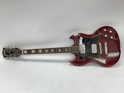 Lot 1160 - An Avon Rose-Morris SG style electric guitar...