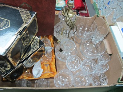 Lot 1105 - Glassware; Edinburgh Crystal a boxed set of...