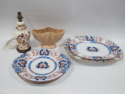 Lot 1013 - Mintons Newstone BB meat and serving plates,...
