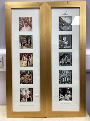 Lot 1140 - Stamps; Ten Stamp Postcards Commemorating The...