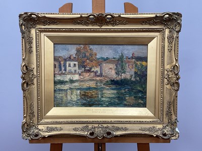 Lot 1509 - AURELIA DELLA CORTE SZVATEK View of House on a...