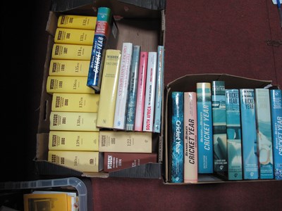 Lot 1121 - Wisden's Almanack 1984 and 85, 1995 to 2003,...