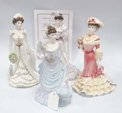 Lot 1255 - Coalport China Limited Edition Figurines of...