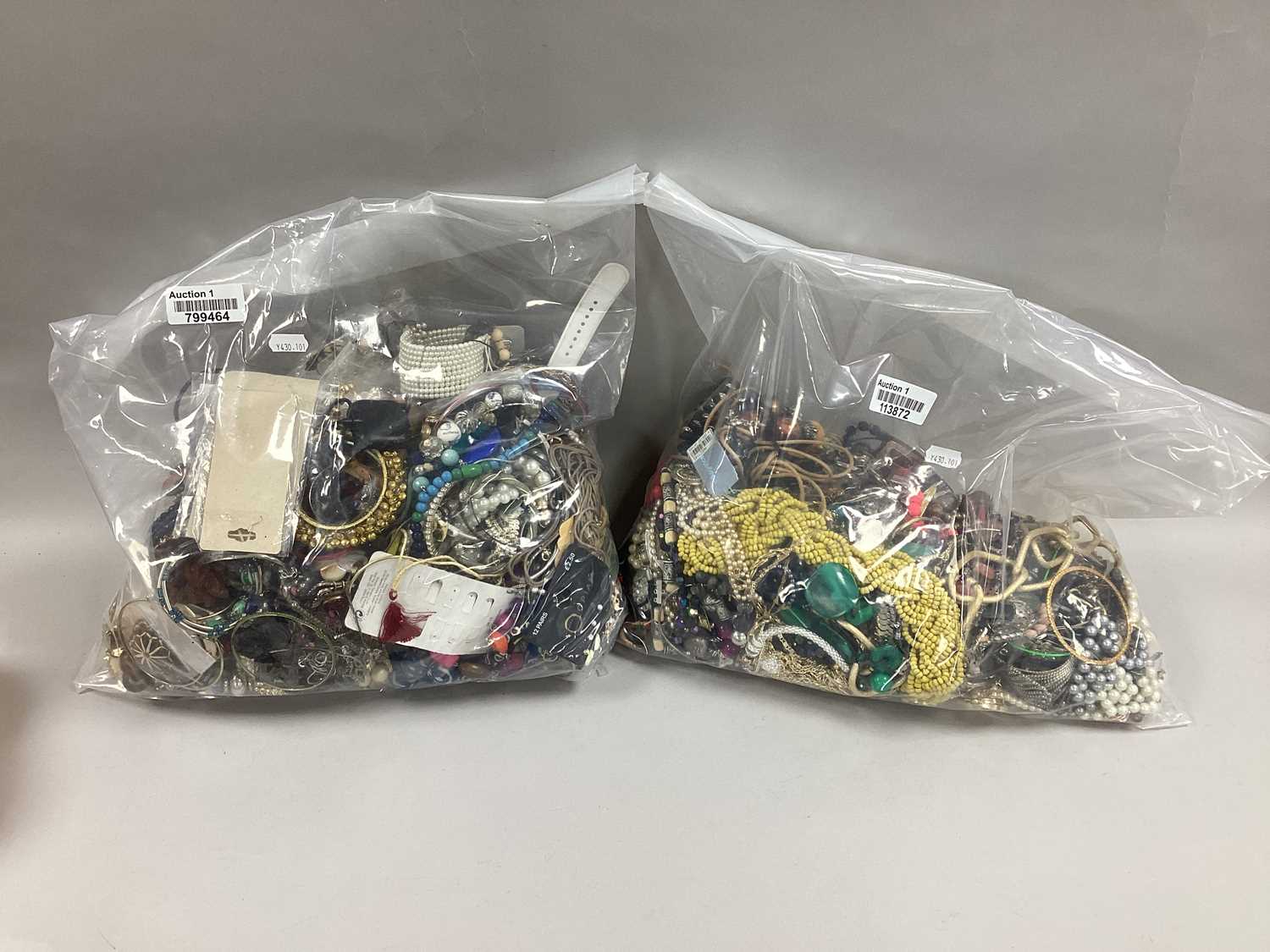 Lot 38 - A Mixed Lot of Assorted Costume Jewellery :-...
