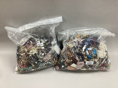 Lot 44 - A Mixed Lot of Assorted Costume Jewellery :-...