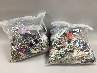 Lot 37 - A Mixed Lot of Assorted Costume Jewellery :-...