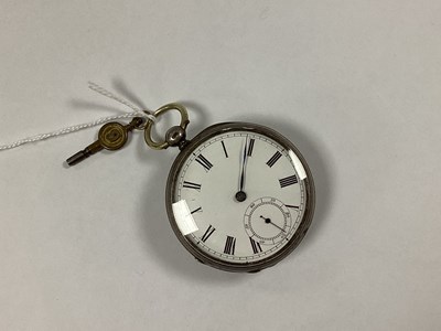 Lot 108 - A Hallmarked Silver Cased Openface Pocket...