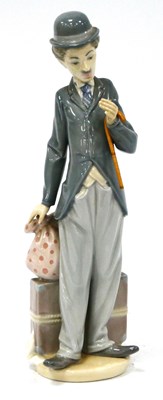 Lot 1175 - Lladro Figure Charlie Chaplin with Walking...