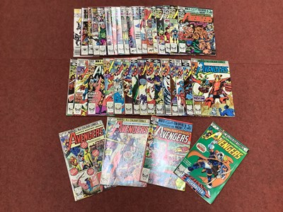 Lot 890 - Approximately Thirty Five The Avengers Comics...