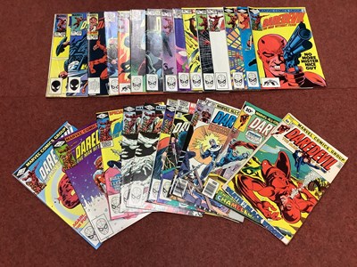 Lot 886 - Twenty Six Daredevil Comics by Marvel....