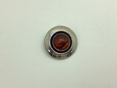 Lot 161 - Niels Erik From; A Danish Circular Brooch,...
