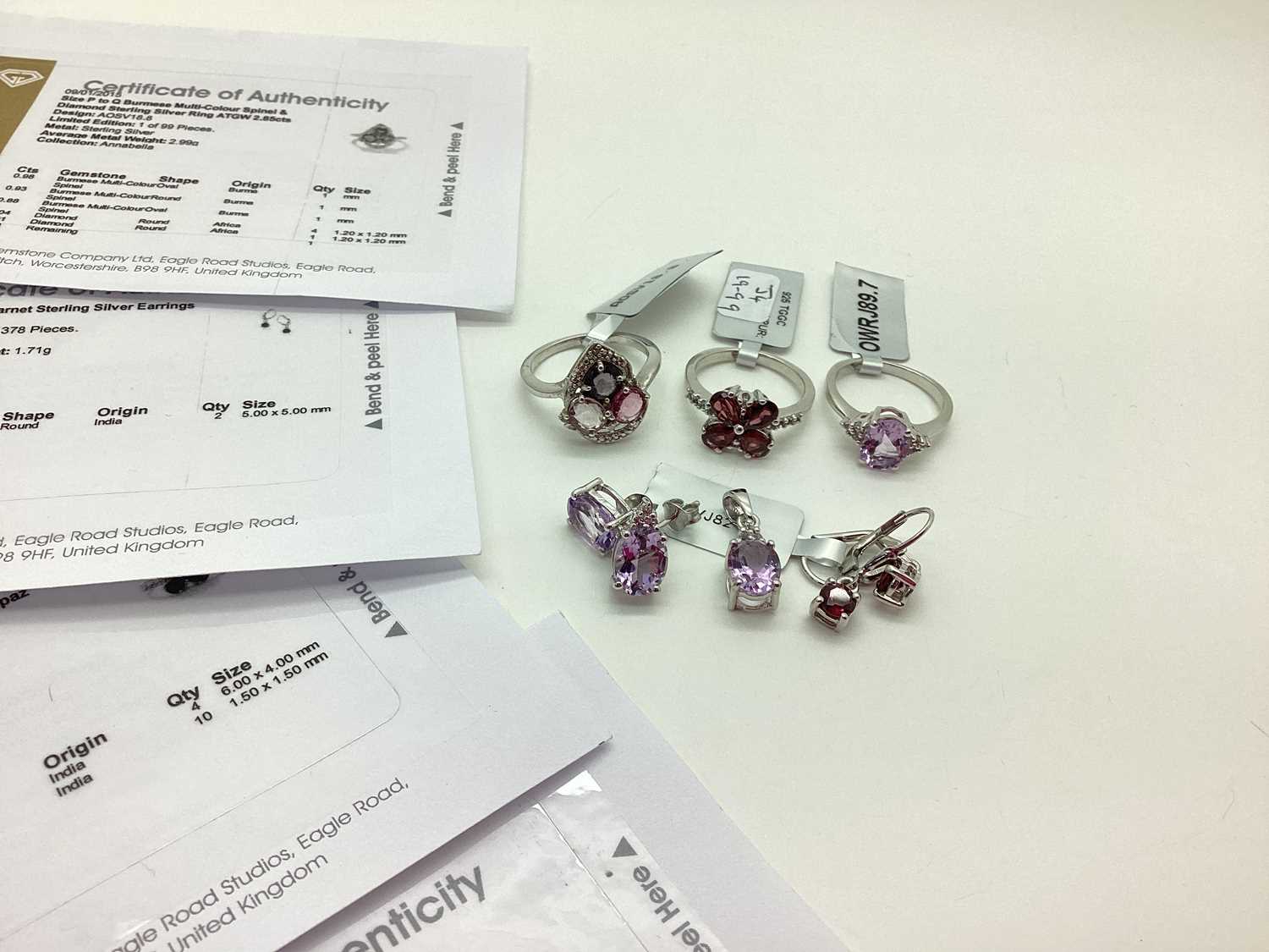 Lot 149 - The Genuine Gemstone Company Ltd; A Modern...